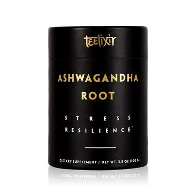 Teelixir Certified Organic Ashwagandha Root powder 100g