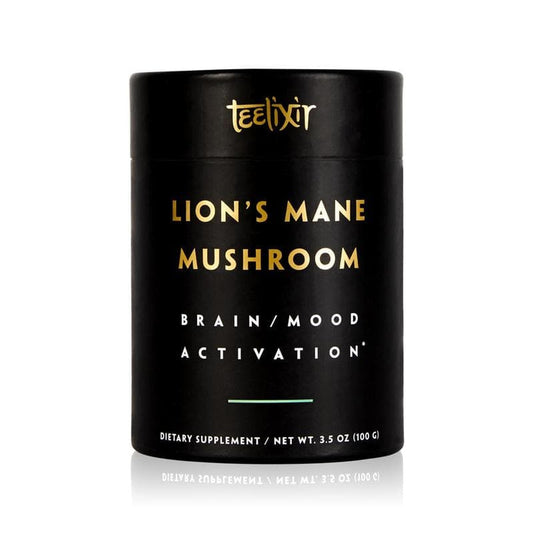 Teelixir Certified Organic Lions Mane Mushroom powder 100g