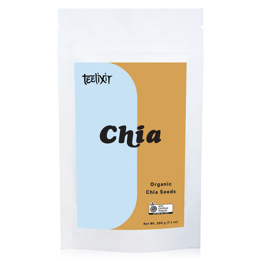 Teelixir Certified Organic Chia Seeds 200g