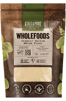 Kialla Pure Foods Organic Yellow Maize Flour 400g