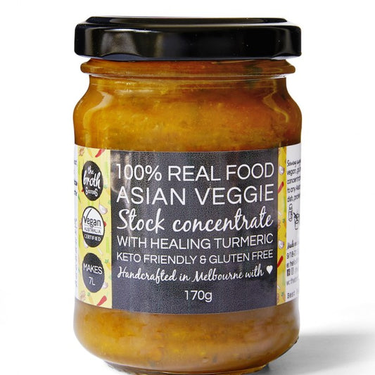 The Broth Sisters Asian Veggie Stock Concentrate 170g