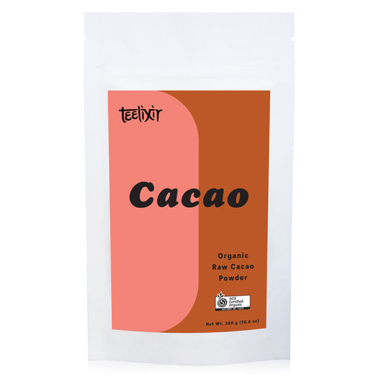 Teelixir Certified Organic Raw Cacao Powder 300g