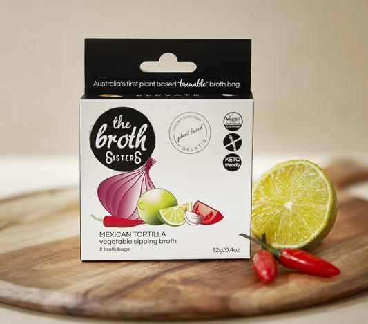 The Broth Sisters Mexican Tortilla 2 Broth Bags 12g